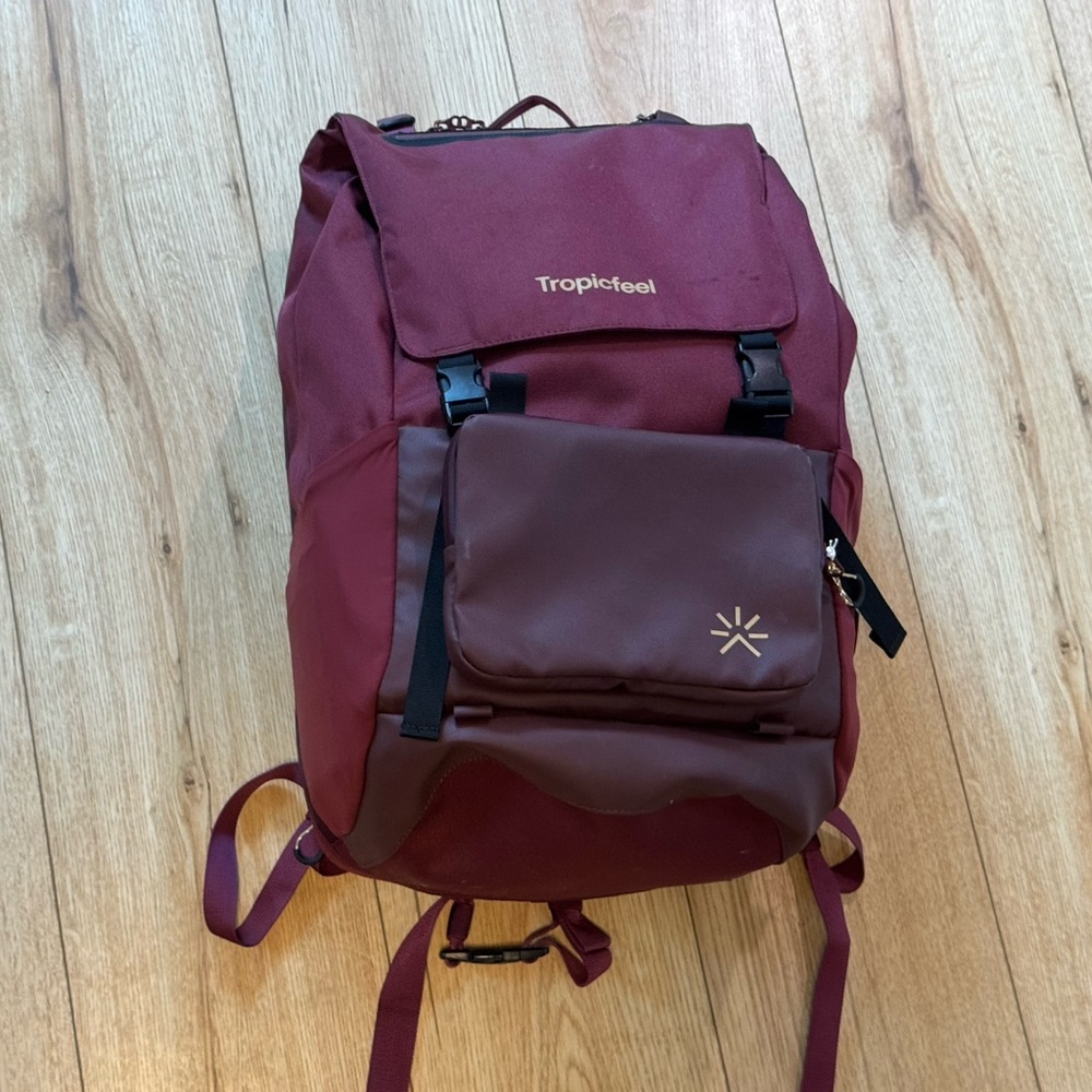 Tropicfeel Burgundy Backpack 2021 PreOrder